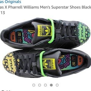 Pharrell Williams Adidas Superstar Sneakers